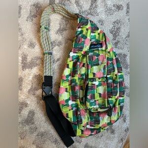 KAVU Bag - Green, Pink, Black